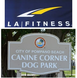 45 min LA Fitness Doggy Pick Up